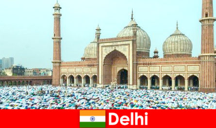 Делхи е метрополия в северната част на Индия със световноизвестни мюсюлмански сгради