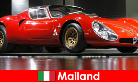 Милано Италия винаги е била популярна туристическа дестинация за любителите на автомобили от цял ​​свят