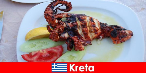 Открийте кулинарните специалитети от морето в Крит Гърция