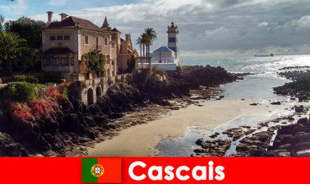 Ентусиазиран фото туризъм до живописния град Кашкайш Португалия
