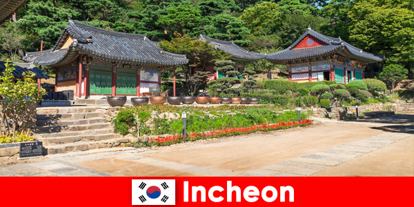 Изживейте хармонично взаимодействие на противоположностите в Инчхон Южна Корея
