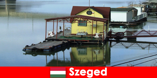 Водният пейзаж в Сегед Унгария има дълга история