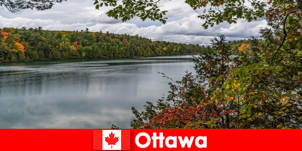 В Отава Канада е възможно къмпингуване на открито за туристи