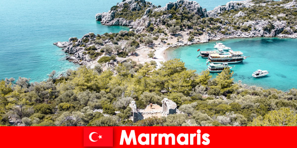 Слънчев плаж и синьо пътуване очакват почиващите в Мармарис Турция