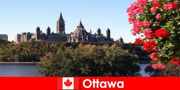 Една от най-красивите и известни забележителности в Отава, Канада