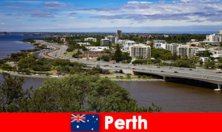 Пърт в Австралия е космополитен град с много туристически атракции